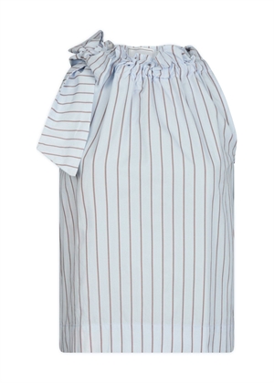 Maula stripe top Light Blue Neo Noir 